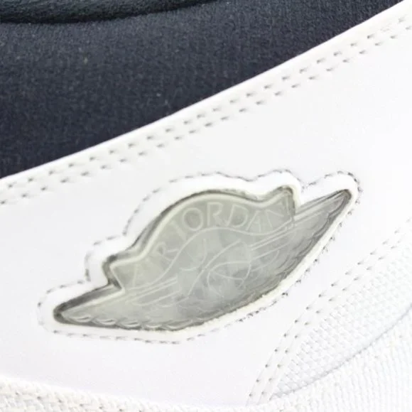 Nike 2013 Mens 12 Black White Concord Mid Air Jordan 1 Retro 95 616369-195 - Picture 12 of 12